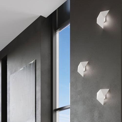 Sollux Lighting Wandlamp SOLIDO wit - 27x8x25cm