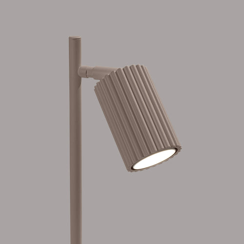 Sollux Lighting Tafellamp KARBON taupe - 14,5x19,5x43cm