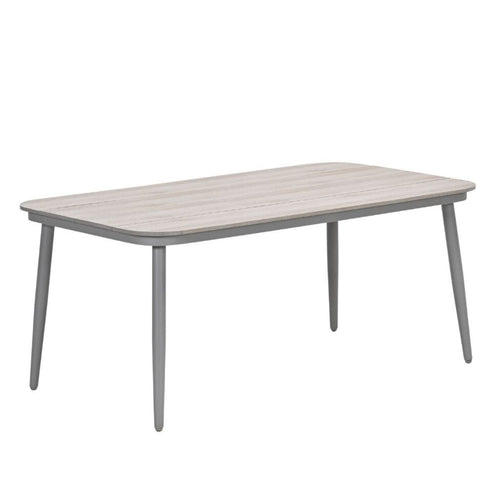 Garden Impressionslounge dining tafel Lagan 160x90 cm - taupe-light teak vironwood
