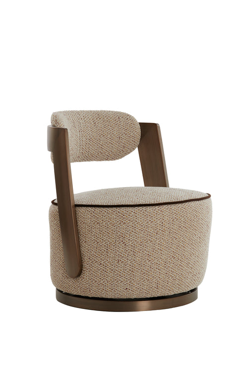 Light & Living stoel KEMENA - 65x68x77cm - bruin - vtwonen shop