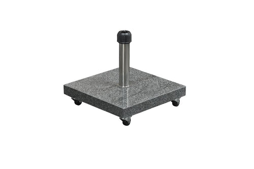 Eureka granieten parasolvoet - 40 kg - space grey - verrijdbaar - vtwonen shop