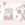Sanders & Sanders zelfklevende behangrand dieren roze - 500 x 17.5 cm - 640599