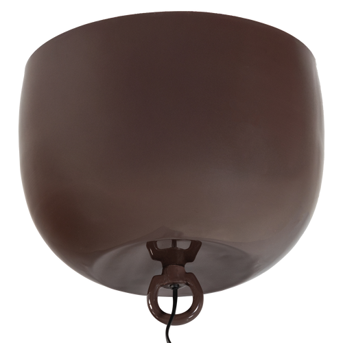 WOOOD tafellamp 34xØ35 cm Mero - Metaal - Hoogglans Bruin - 34x35x35