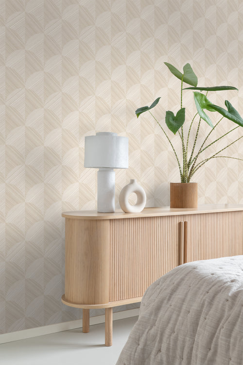 Origin Wallcoverings behang 3D-motief lichtbeige - 0.53 x 10.05 m - 347935 - vtwonen shop