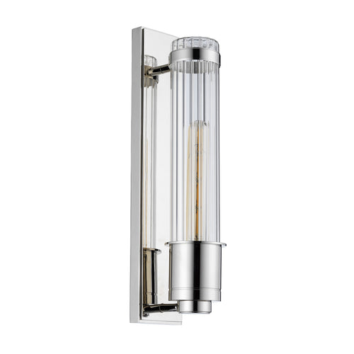 Wellington 1 Lichte Wandlamp Gepolijst Chroom IP44