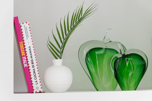 J-Line vaas Ballon Maru - keramiek - wit - Ø 11.5 cm - vtwonen shop