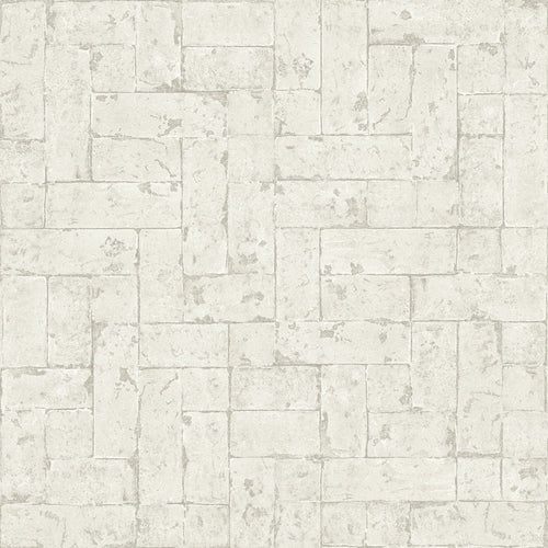 Origin Wallcoverings behang bakstenen lichtbeige - 53 cm x 10,05 m - 347568 - vtwonen shop