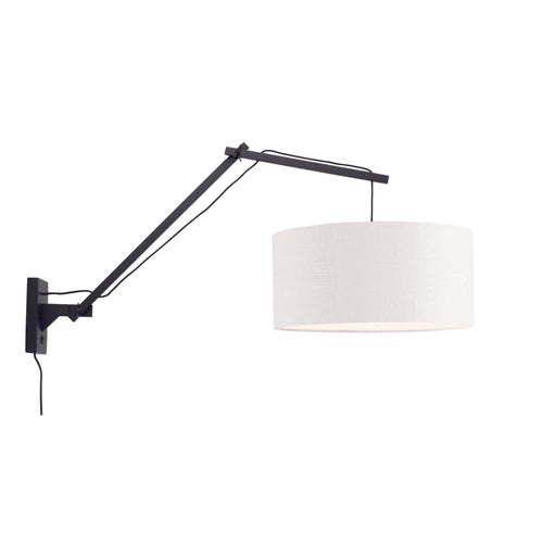 GOOD&MOJO wandlamp Andes - zwart - Ø47cm - vtwonen shop