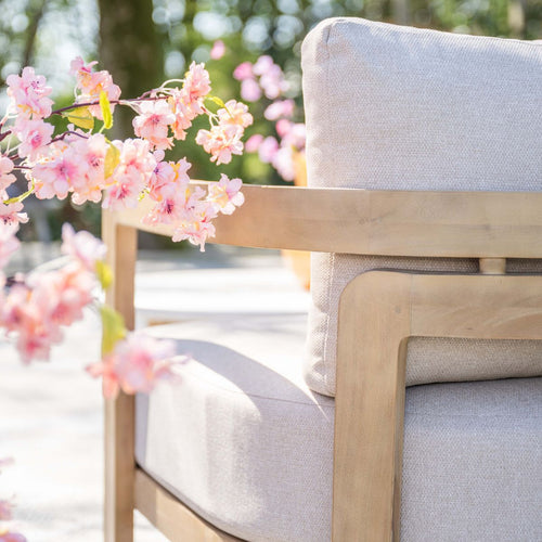 Garden Impressions Lounge dining set Sirocco 2-delig rechts - grey sand