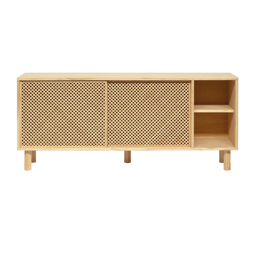 Naan Furniture Dressoir Moraig - Natuurlijk ongelakt grenen - 150 cm - vtwonen shop