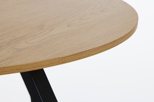 BRAM Salontafel Marton - ø80 cm - Eiken - vtwonen shop