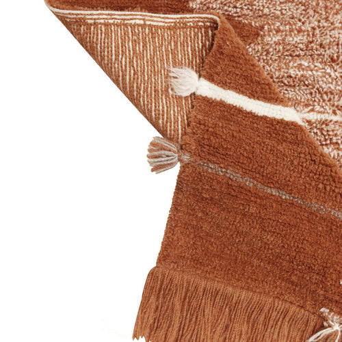 Lorena Canals wasbaar vloerkleed Nomad Sumak Terracotta