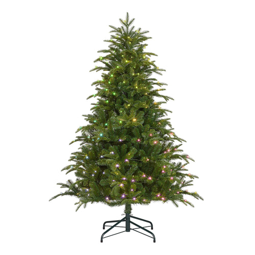 Black Box Trees Smart lighting Nestow Kunstkerstboom - H155 x Ø107 cm - Groen