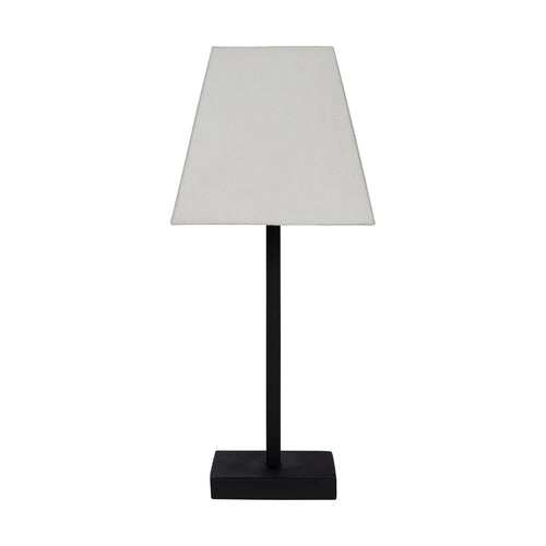 Atmooz tafellamp Buranella - wit - Ø 20 x H 47 cm - E27