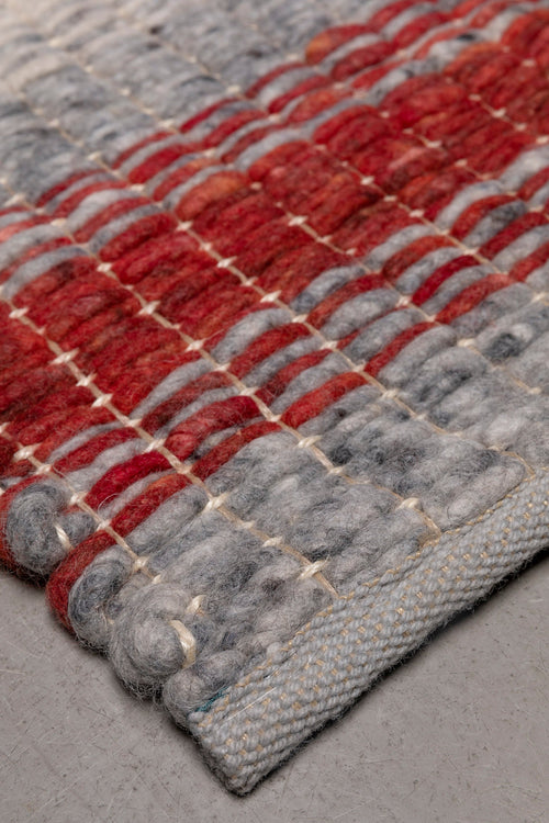 Vloerkleed MOMO Rugs Natural Weaves Varenna Red 300x400 cm