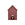 Karlsson wandklok Dog House - grijs - 11.5x26.5x36.5cm