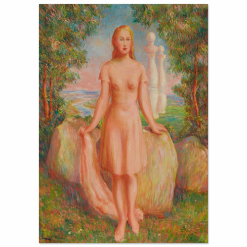 Artfulprints  René Magritte - Le traite des sensations   poster A4 21x29.7 cm - vtwonen shop