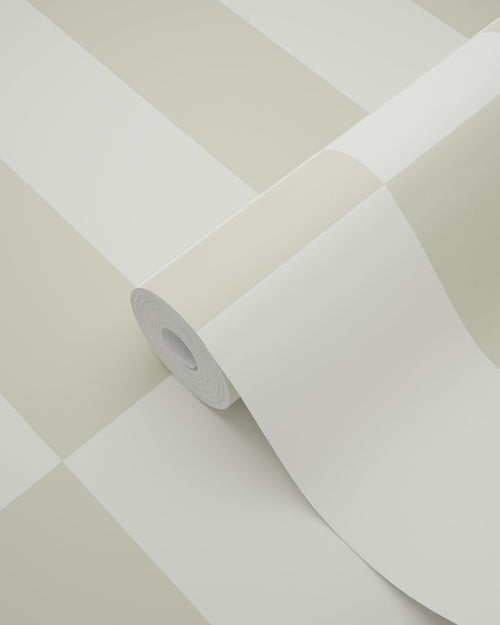 ESTAhome behang strepen lichtgroen - 0.53 x 10.05 m - 132151