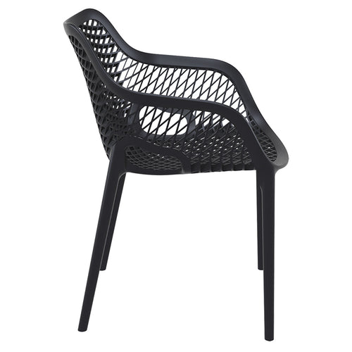 Garden Impressions Air XL zwart design tuinstoel