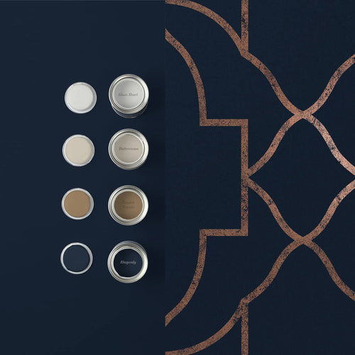 Graham & Brown Vliesbehang - Versailles Navy - 10mx52cm - vtwonen shop