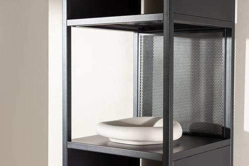 Rebellenclub Wandkast Viksdal - Zwart