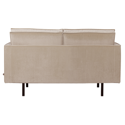 WOOOD 2-zits bank Rodeo - Velvet - Khaki - 85x150x86