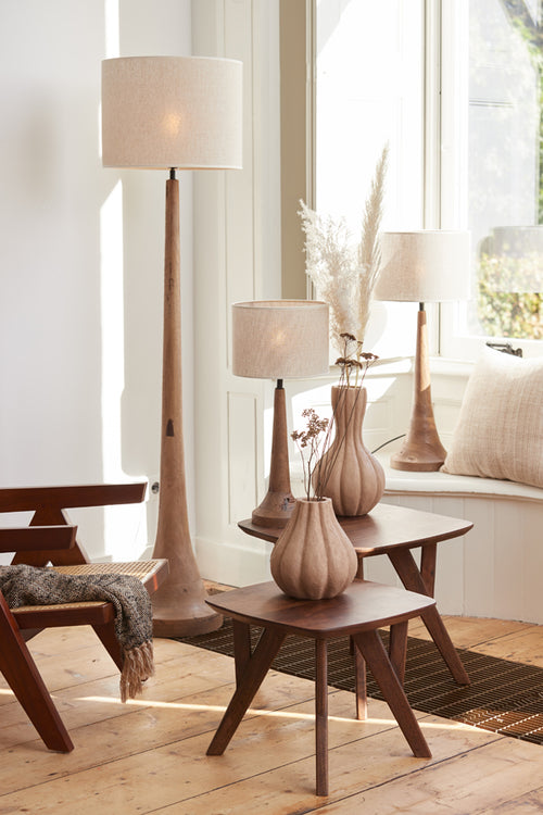 Light & Living lampenkap BRESKA - Ø30x21cm - wit