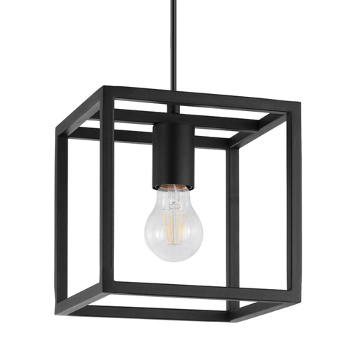EGLO hanglamp Eldrick - e27(excl.) - 1 lichts - 20cm - metaal - zwart