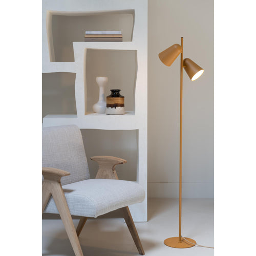 it's about RoMi vloerlamp Salamanca - geel - 28x28x145cm - vtwonen shop