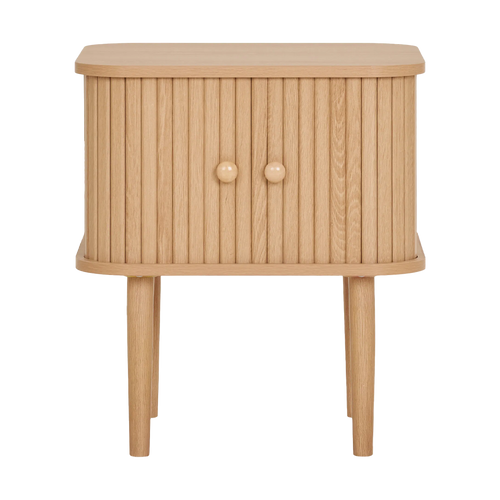 Artichok Ties Vierkante Houten Bijzettafel Naturel - 50,5 x 45 cm - vtwonen shop