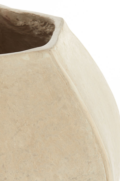 Light & Living pot MELIS - Ø37x32.5cm - wit - vtwonen shop