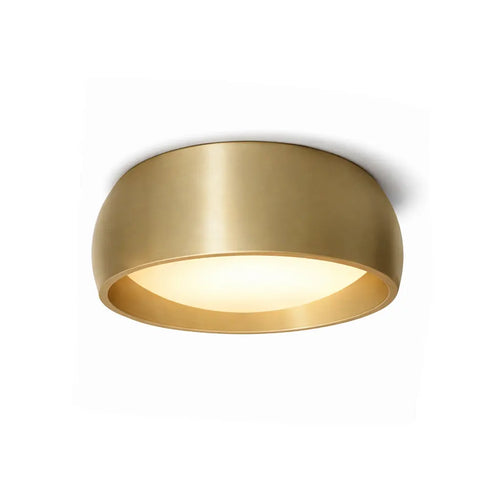 Artdelight plafondlamp Montana - 1 lichts - 15  x 5   cm - goud