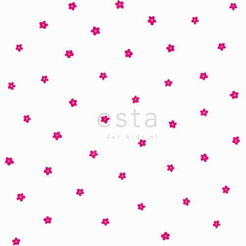 ESTAhome behang bloemen roze - 53 cm x 10.05 m - 115814