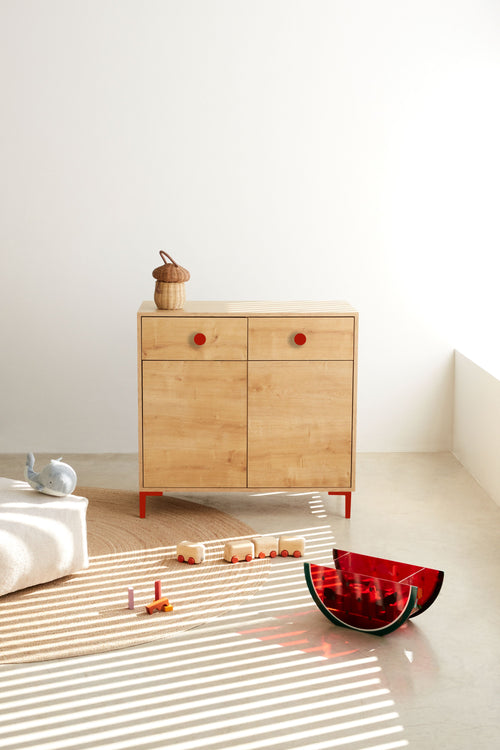 Really Nice Things Comoda Alise Kids Roble - Rood - vtwonen shop