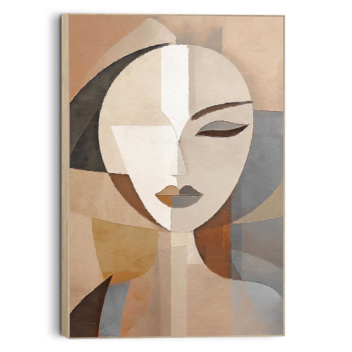 Reinders Silent Grace schilderij -  bruin - woonkamer - 60x90cm