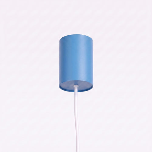 Sollux Lighting Kroonluchter OVIO 4 azuurblauw Gx53 - 122x12x208cm