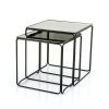 FurniLux Bijzettafel Olit Medium (set van twee) - 45x45x43cm - vtwonen shop
