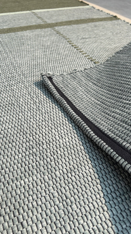 AFK Living vloerkleed Leonor - handgemaakt - Katoen en gerecyclede vezels - 120 x 170 cm