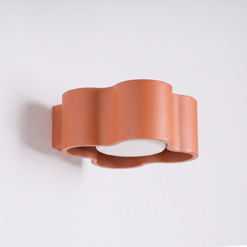 Sollux Lighting Wandlamp OVIO rode oker Gx53 - 12x14,5x6cm