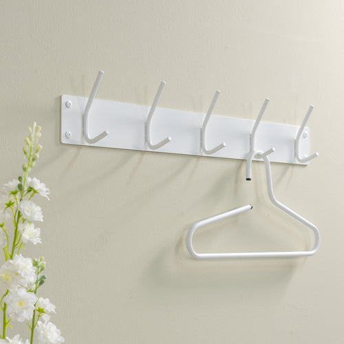 Spinder Design kapstok Fusion 5 - Wit - 5 haken - vtwonen shop