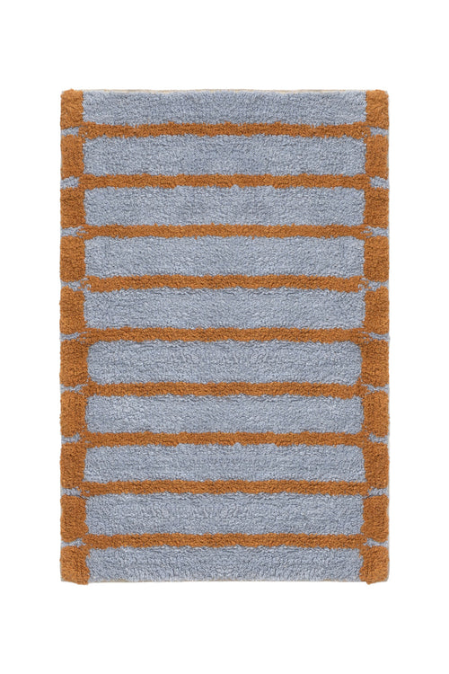 Calma House Badmat Saturno - Blauw - 50x70