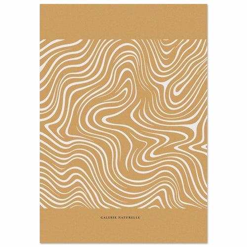 Artfulprints  Abstract - Galerie naturelle   poster A4 21x29.7 cm