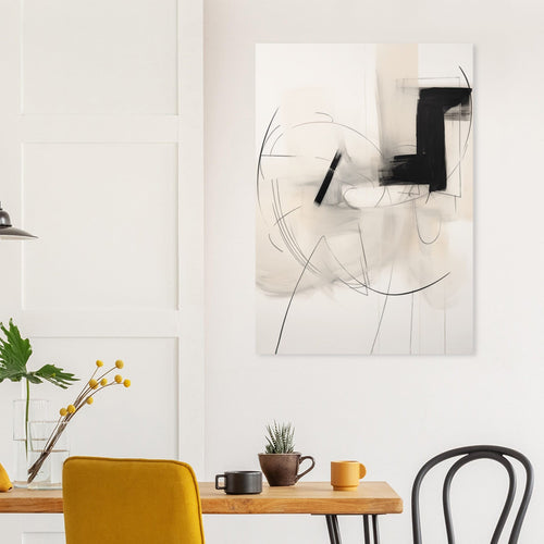 Artfulprints  Abstract - Chique brush 7   poster 30x40 cm