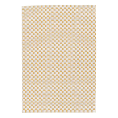 AFK Living vloerkleed Memphis - voor binnen en buiten - geel - 160 x 230 cm