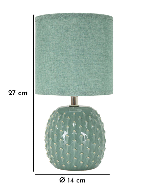 Mauro Ferretti Nachtlamp - ø14x27 cm - Turquoise