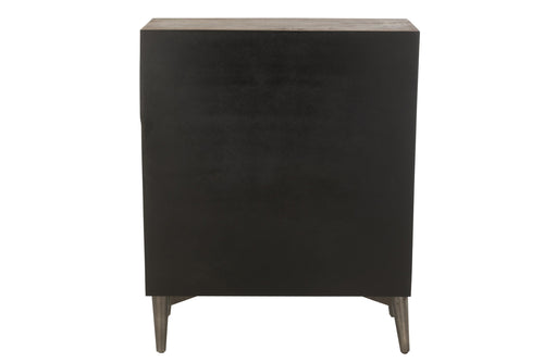 J-Line kast 2 Deuren - hout - bruin