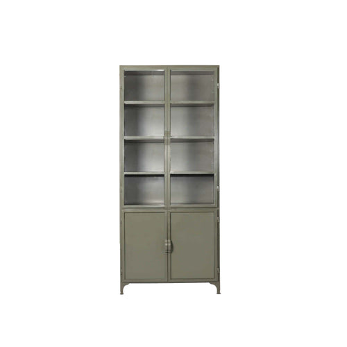 New Routz vitrinekast Seattle olijf groen - vtwonen shop