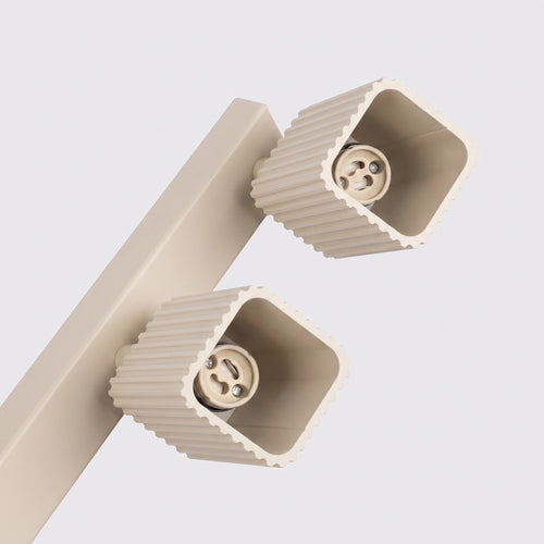 Sollux Lighting Plafondlamp RAYO 6L beige - 117x6x16,5cm