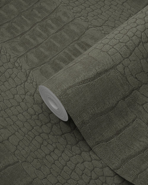 Origin Wallcoverings behang krokodillenhuid taupe - 0,53 x 10,05 m - 347774 - vtwonen shop