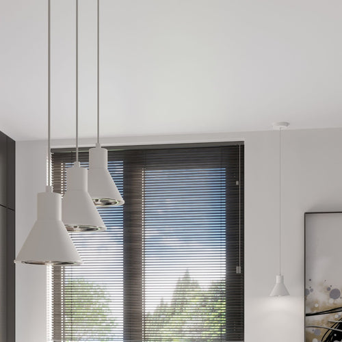 Sollux Lighting Hanglamp TALEJA 1 wit [ES111] - 14x14x120cm
